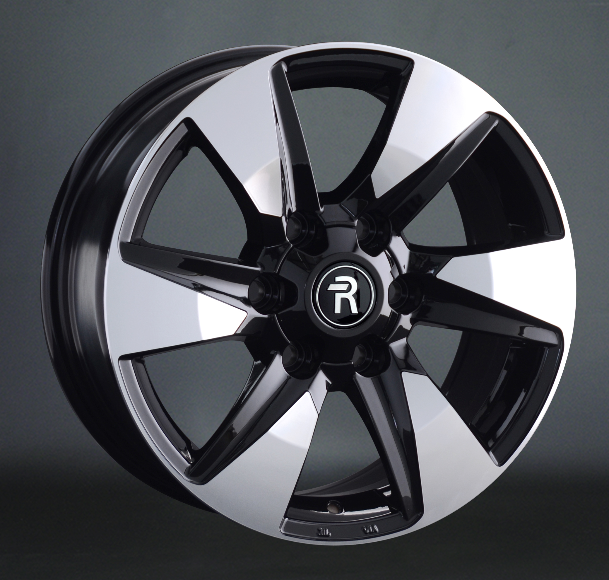 Колесный диск REPLAY TY311 7,5х17/6x139,7 D106,1 ET30 BKF